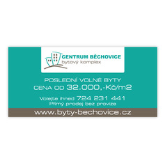 Byty Běchovice - banner, logotyp